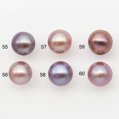 12-13mm Loose Edison Pearl, Freshwater Pearl in Natural Colors with High Luster, Single Pice for Jewelry Making, No Hole, SKU # 3084EP