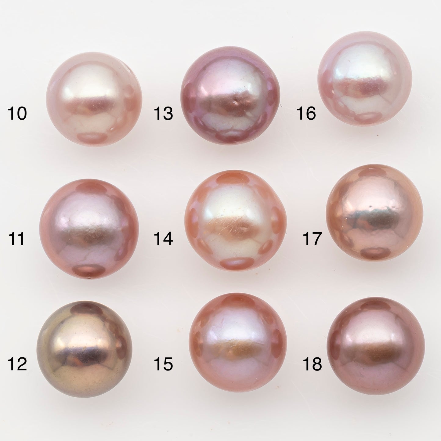 12-13mm Loose Edison Pearl, Freshwater Pearl in Natural Colors with High Luster, Single Pice for Jewelry Making, No Hole, SKU # 3085EP