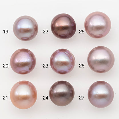 12-13mm Loose Edison Pearl, Freshwater Pearl in Natural Colors with High Luster, Single Pice for Jewelry Making, No Hole, SKU # 3085EP