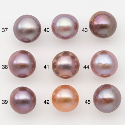12-13mm Loose Edison Pearl, Freshwater Pearl in Natural Colors with High Luster, Single Pice for Jewelry Making, No Hole, SKU # 3085EP