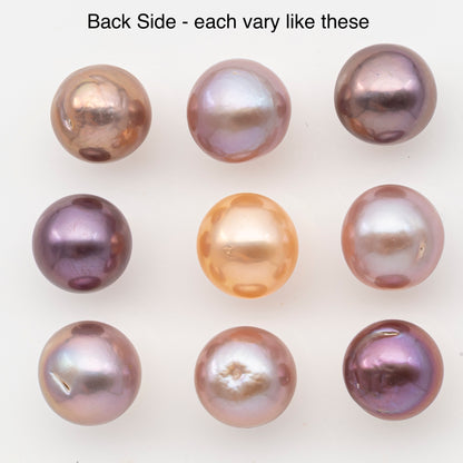 12-13mm Loose Edison Pearl, Freshwater Pearl in Natural Colors with High Luster, Single Pice for Jewelry Making, No Hole, SKU # 3087EP