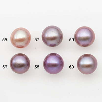 12-13mm Loose Edison Pearl, Freshwater Pearl in Natural Colors with High Luster, Single Pice for Jewelry Making, No Hole, SKU # 3087EP