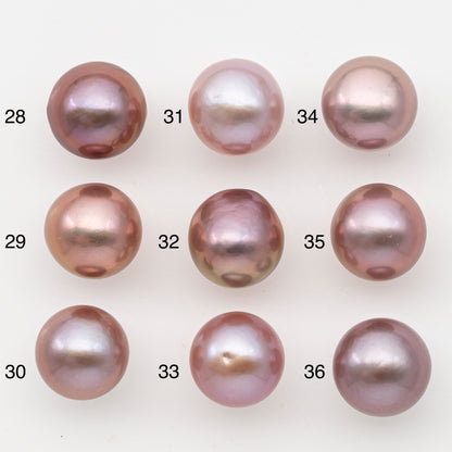 12-13mm Loose Edison Pearl, Freshwater Pearl in Natural Colors with High Luster, Single Pice for Jewelry Making, No Hole, SKU # 3088EP
