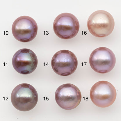 12-13mm Loose Edison Pearl, Freshwater Pearl in Natural Colors with High Luster, Single Pice for Jewelry Making, No Hole, SKU # 3089EP