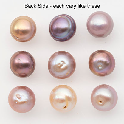 12-13mm Loose Edison Pearl, Freshwater Pearl in Natural Colors with High Luster, Single Pice for Jewelry Making, No Hole, SKU # 3089EP