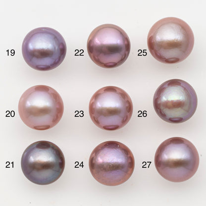 12-13mm Loose Edison Pearl, Freshwater Pearl in Natural Colors with High Luster, Single Pice for Jewelry Making, No Hole, SKU # 3089EP