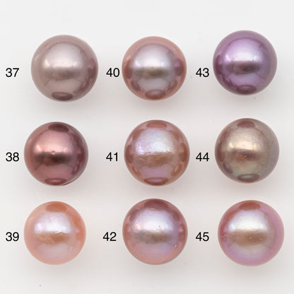 12-13mm Loose Edison Pearl, Freshwater Pearl in Natural Colors with High Luster, Single Pice for Jewelry Making, No Hole, SKU # 3089EP