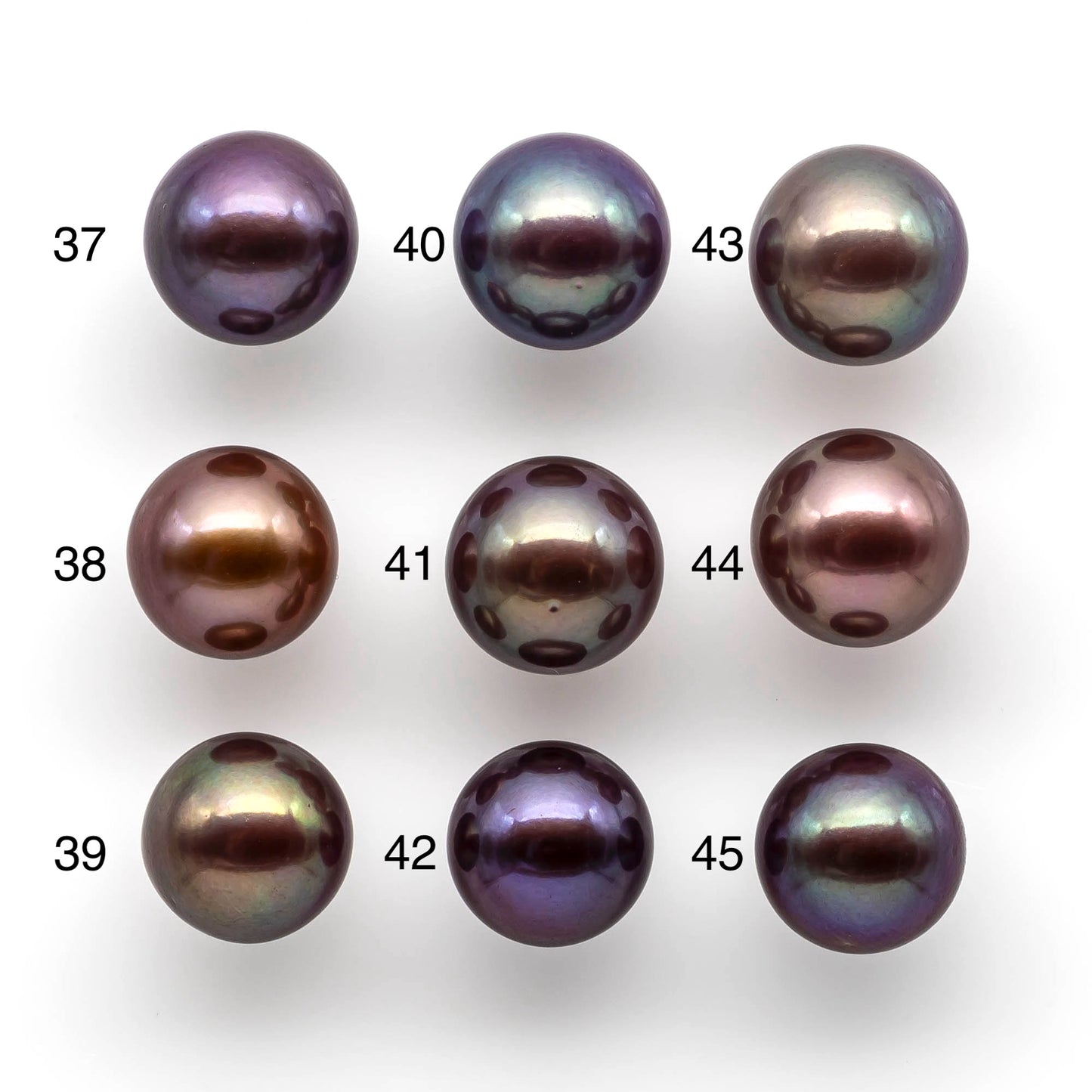 10-11mm Round Edison Pearl with Intensive High Luster and All Natural Colors, Rare Finding for Beading or Jewelry Making, SKU # 1765EP