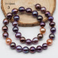 10-12 Edison Pearl Strand with Amazing High Luster and All Natural Colors, Some Strands Have Birthmarks, SKU # 1848EP