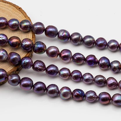 10-12mm Edison Pearl Strand with Amazing High Luster and All Natural Colors, SKU # 2468EP