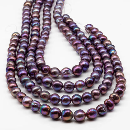 10-12mm Edison Pearl Strand with Amazing High Luster and All Natural Colors, SKU # 2468EP