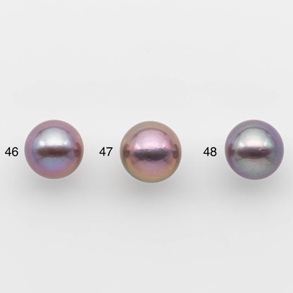 13-14mm Single Edison Pearl in Natural Colors and High Lusters Undrilled Round Freshwater Pearl Beads for Jewelry Making, SKU # 1319EP