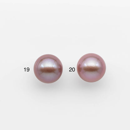 15-16mm XL Edison Pearl Round Natural Color Pink Metallic and High Luster, Undrilled, SKU # 2488EP