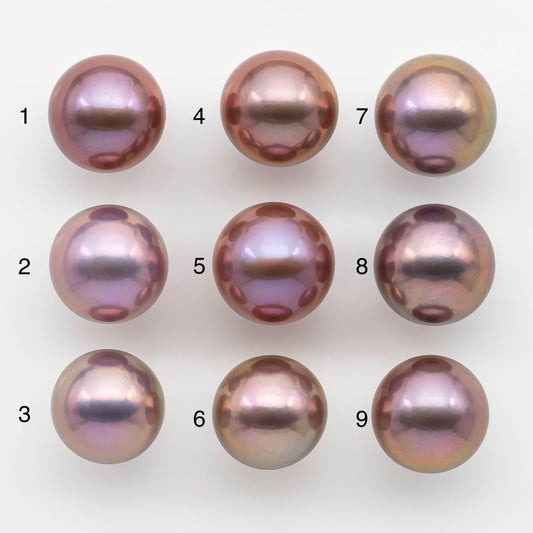14-15mm Large Edison Pearl Round with High Luster and Natural Colors from Undrilled, SKU # 2489EP