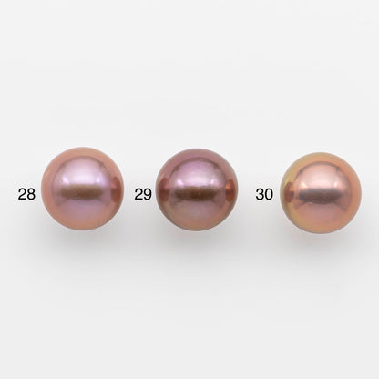 14-15mm Large Edison Pearl Round with High Luster and Natural Colors from Undrilled, SKU # 2489EP