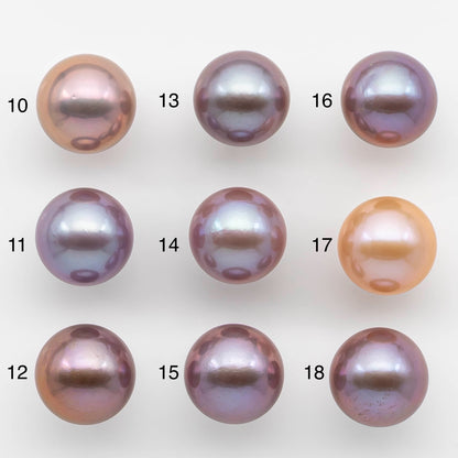 14-15mm Large Edison Pearl Round with High Luster and Natural Colors from Undrilled, SKU # 2490EP