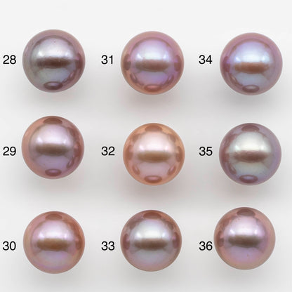 14-15mm Large Edison Pearl Round with High Luster and Natural Colors from Undrilled, SKU # 2490EP