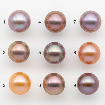 14-15mm Large Edison Pearl Round with High Luster and Natural Colors from Undrilled, SKU # 2490EP