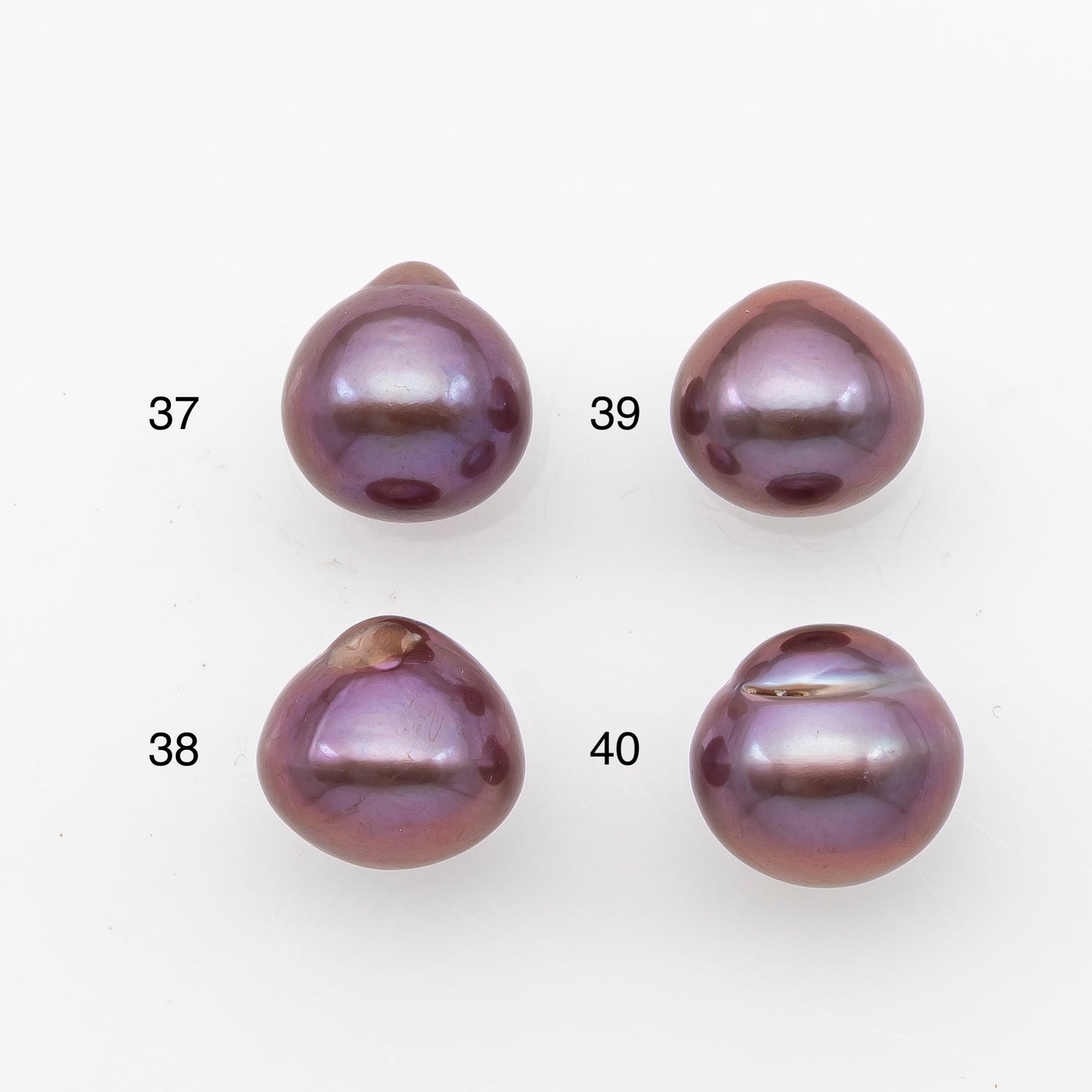 12-13mm Loose Edison Pearl, Freshwater Pearl in Natural Colors with High Luster, Single Pice for Jewelry Making, No Hole, SKU # 3208EP
