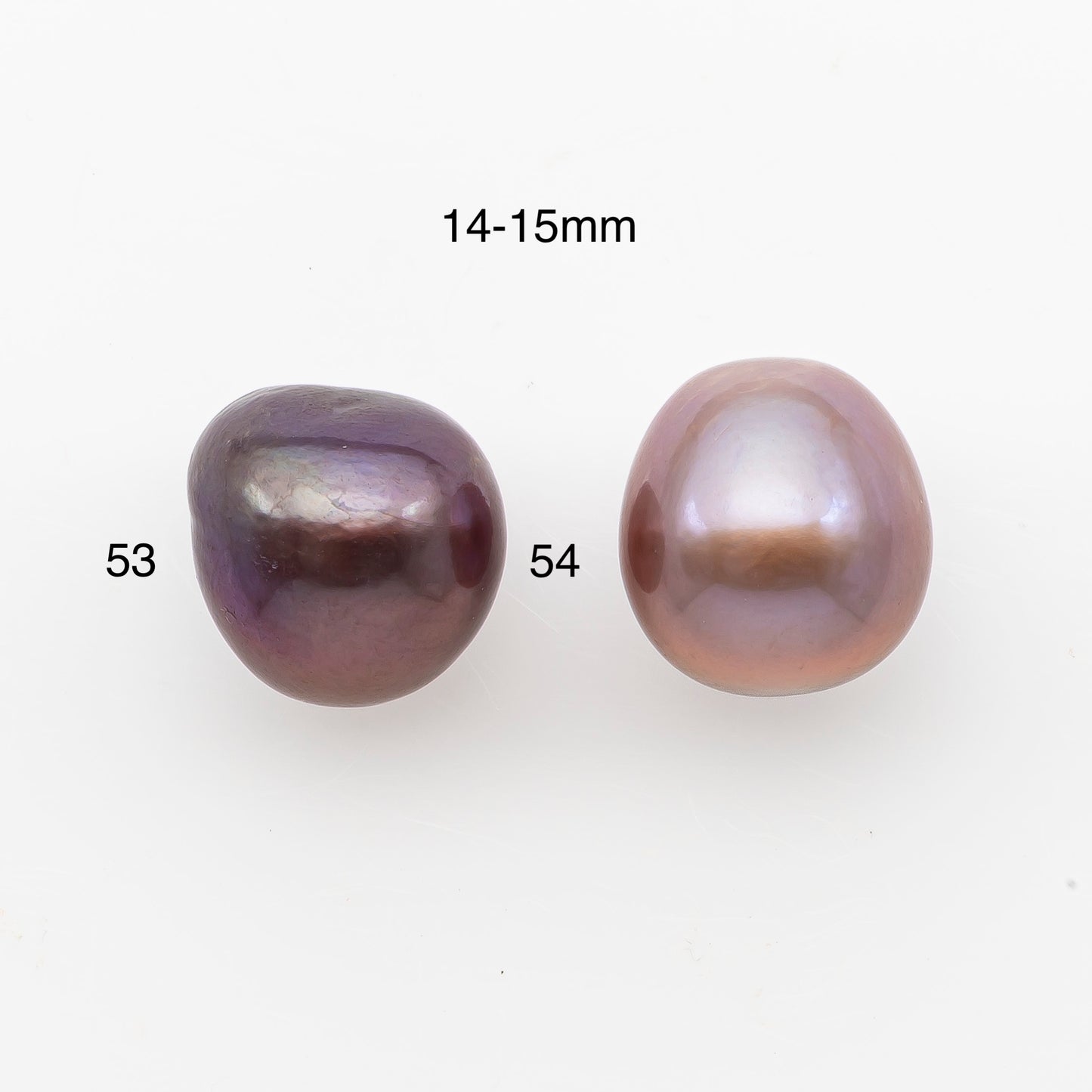 12-15mm Loose Edison Pearl, Freshwater Pearl in Natural Colors with High Luster, Single Pice for Jewelry Making, No Hole, SKU # 3209EP