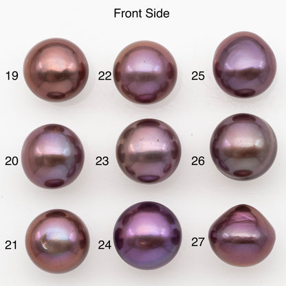 13-14mm Loose Edison Pearl, Freshwater Pearl in Natural Colors with High Luster, Single Pice for Jewelry Making, No Hole, SKU # 3213EP