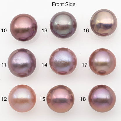 13-14mm Loose Edison Pearl, Freshwater Pearl in Natural Colors with High Luster, Single Pice for Jewelry Making, No Hole, SKU # 3214EP