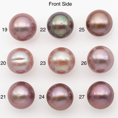 13-14mm Loose Edison Pearl, Freshwater Pearl in Natural Colors with High Luster, Single Pice for Jewelry Making, No Hole, SKU # 3214EP