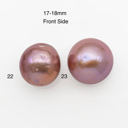 15-17mm Loose Edison Pearl, Freshwater Pearl in Natural Colors with High Luster, Single Pice for Jewelry Making, No Hole, SKU # 3218EP