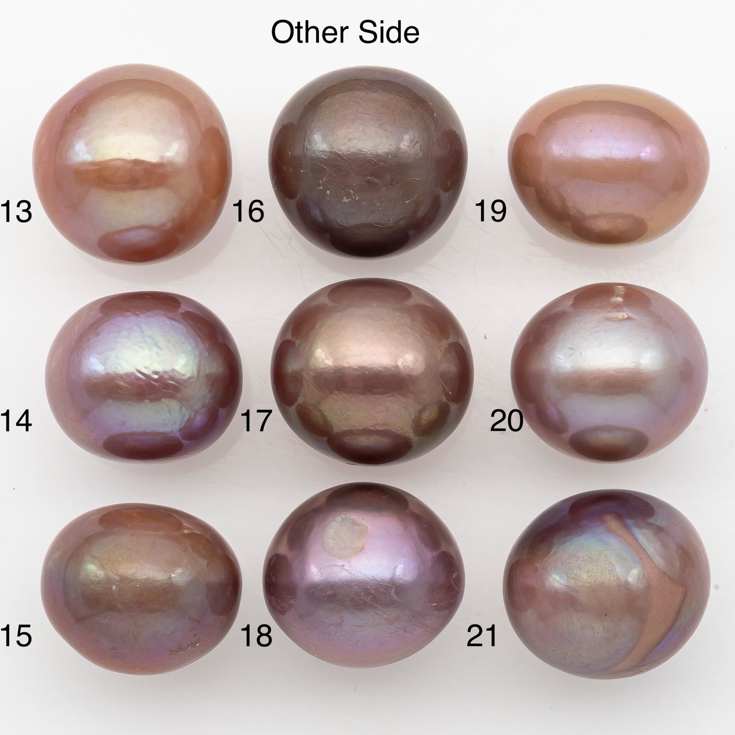15-17mm Loose Edison Pearl, Freshwater Pearl in Natural Colors with High Luster, Single Pice for Jewelry Making, No Hole, SKU # 3218EP