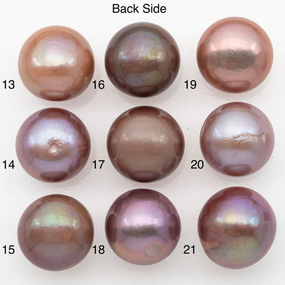 15-17mm Loose Edison Pearl, Freshwater Pearl in Natural Colors with High Luster, Single Pice for Jewelry Making, No Hole, SKU # 3218EP