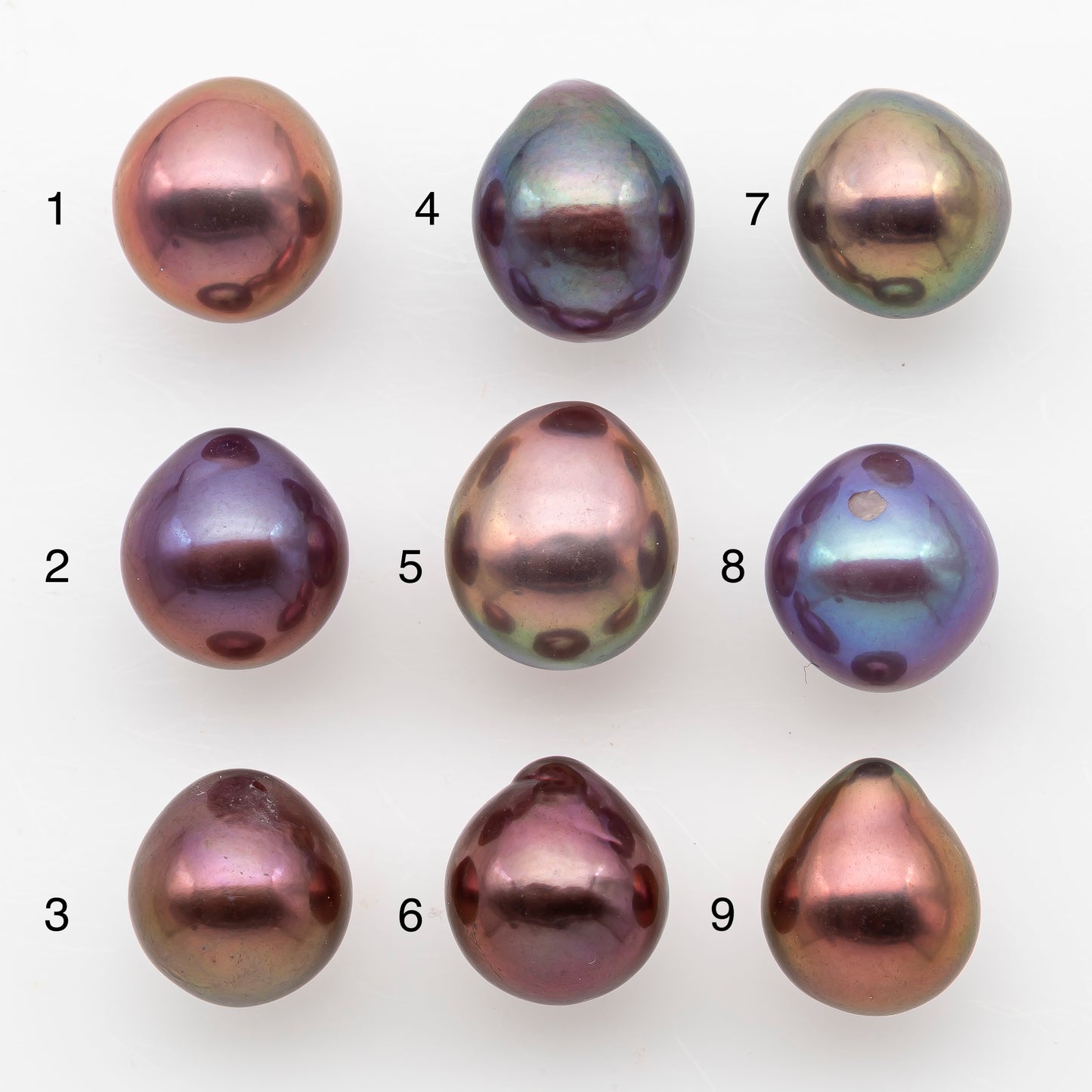 10-11mm Loose Edison Pearl, Freshwater Pearl in Natural Colors with High Luster, Single Pice for Jewelry Making, No Hole, SKU # 2991EP