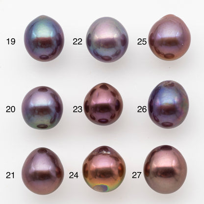 10-11mm Loose Edison Pearl, Freshwater Pearl in Natural Colors with High Luster, Single Pice for Jewelry Making, No Hole, SKU # 2991EP