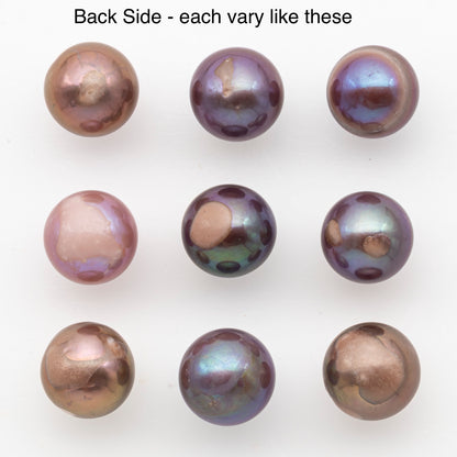 10-11mm Loose Edison Pearl, Natural Color Freshwater Pearl with Natural Surface Markings, No Hole, Single Pearl for Jewelry Making, SKU #2992EP