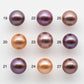 12-13mm Multi Color Edison Pearl in Single Loose Undrilled with High Luster,  All Natural Color and Round with Smooth Surface, SKU # 1769EP