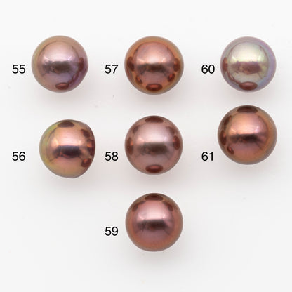 10-11mm Loose Edison Pearl, Natural Color Freshwater Pearl with Natural Surface Markings, No Hole, Single Pearl for Jewelry Making, SKU #2992EP