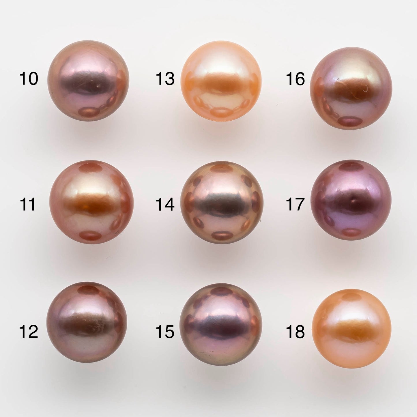 12-13mm Loose Edison Pearl in Natural Color with High Luster, Round Single Piece Undrilled for Jewelry Making, SKU # 1770EP