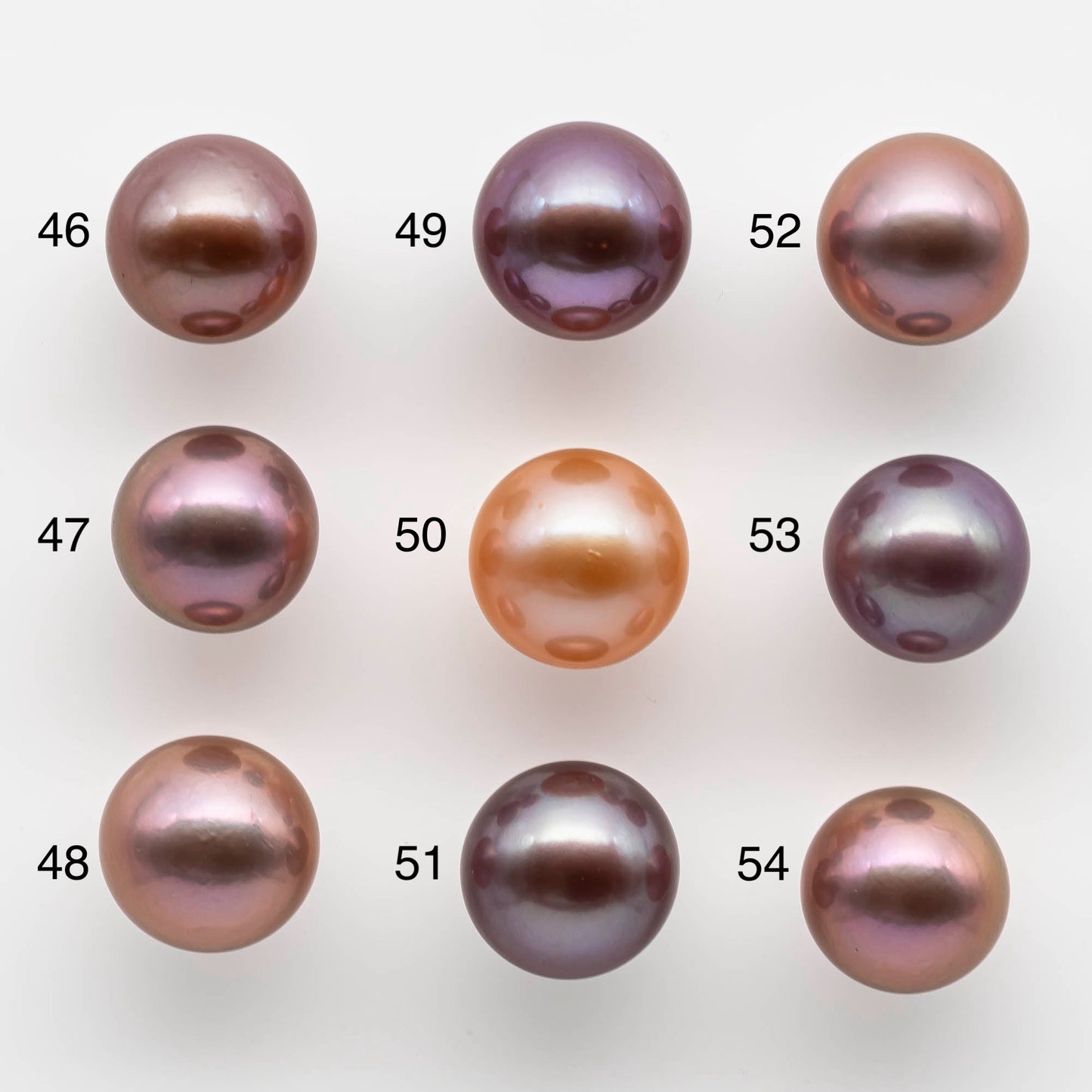 12-13mm Loose Edison Pearl in Natural Color with High Luster, Round Single Piece Undrilled for Jewelry Making, SKU # 1770EP