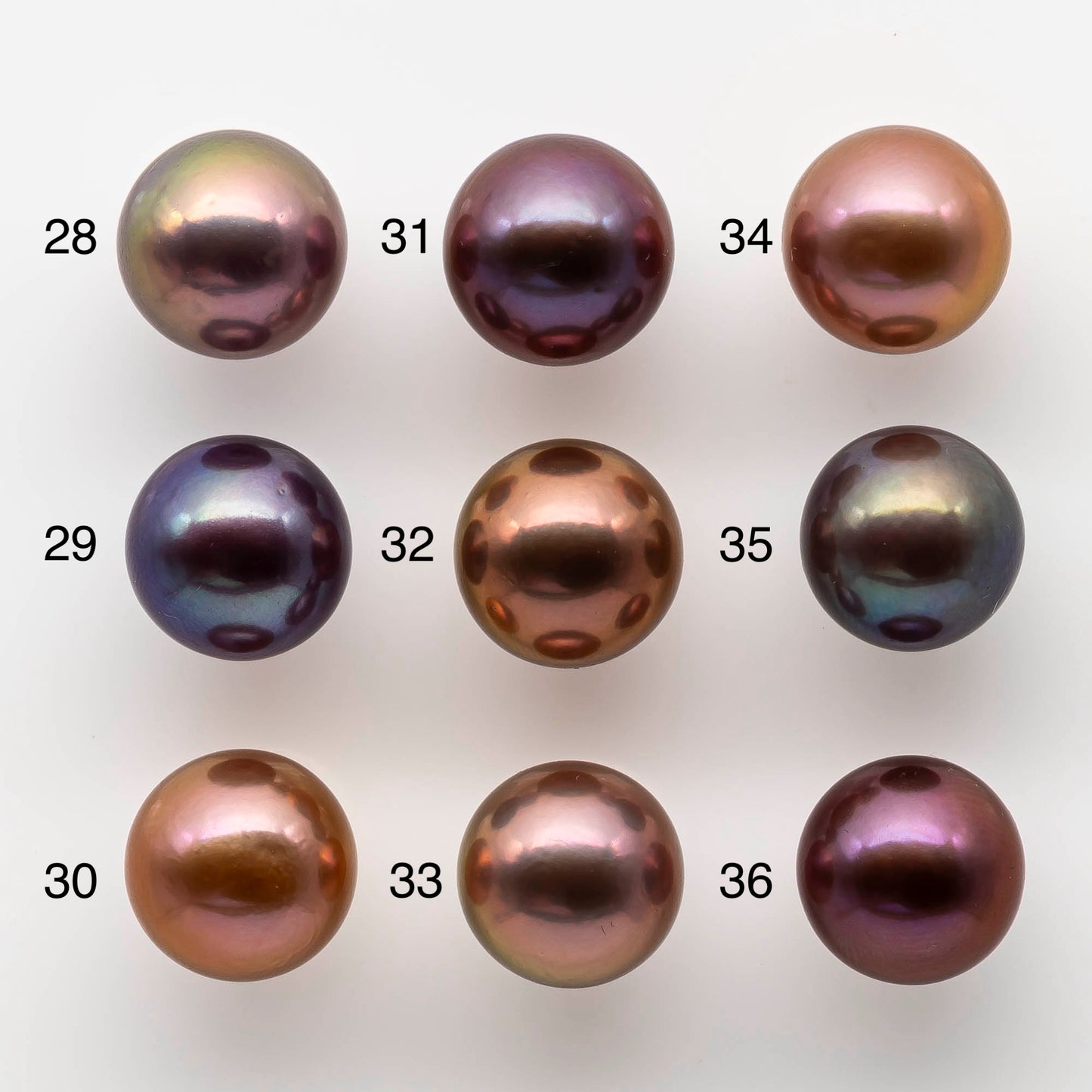 11-12mm Edison Pearl Round in All Natural Colors with Intensive High Luster for Beading or Jewelry Making, SKU # 1773EP