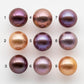 13-14mm Edison Pearl Round in Natural Colors and High Luster, Choose from Undrilled, Half Drilled, Full Drilled or Large Hole, SKU # 1776EP