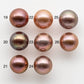 13-14mm Edison Pearl Round Natural Coors and Super High Luster in Undrilled, Half Drilled, Full Drilled or Large Hole, SKU # 1777EP