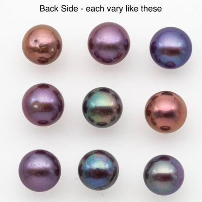 10-11mm Loose Edison Pearl, Freshwater Pearl in Natural Colors with High Luster, Single Pice for Jewelry Making, No Hole, SKU # 2994EP