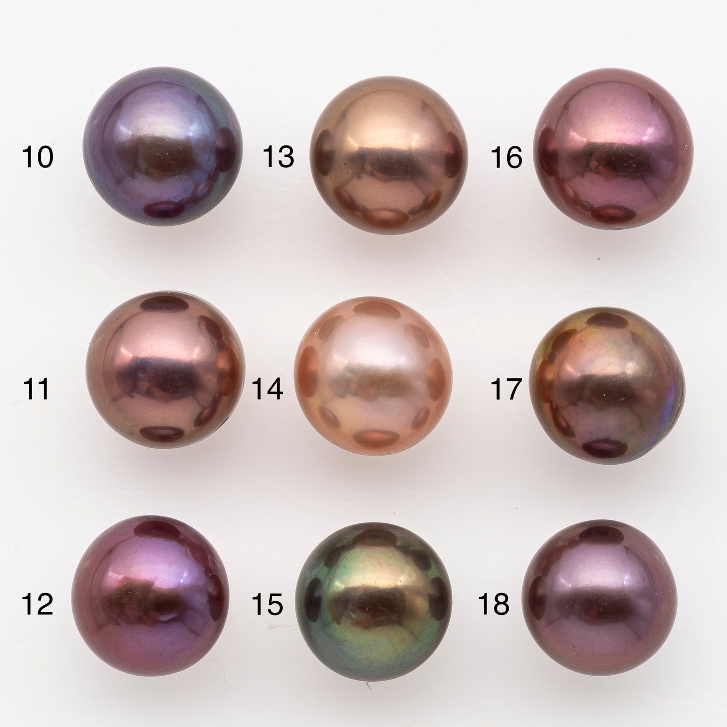 10-11mm Loose Edison Pearl, Freshwater Pearl in Natural Colors with High Luster, Single Pice for Jewelry Making, No Hole, SKU # 2994EP