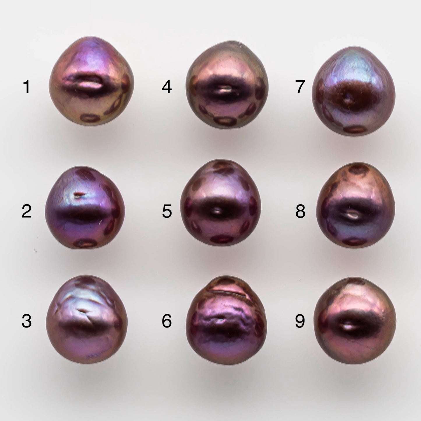 10-11mm Single Loose Edison Pearl Drops in All Natural Colors and Amazing Luster with Blemishes, Undrilled or Large Hole ,SKU # 1791EP