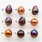 11-12mm Edison Pearl Near Round or Drop with Amazing Iridescence Luster and All Natural Colors, Undrilled or Large Hole, SKU # 1804EP