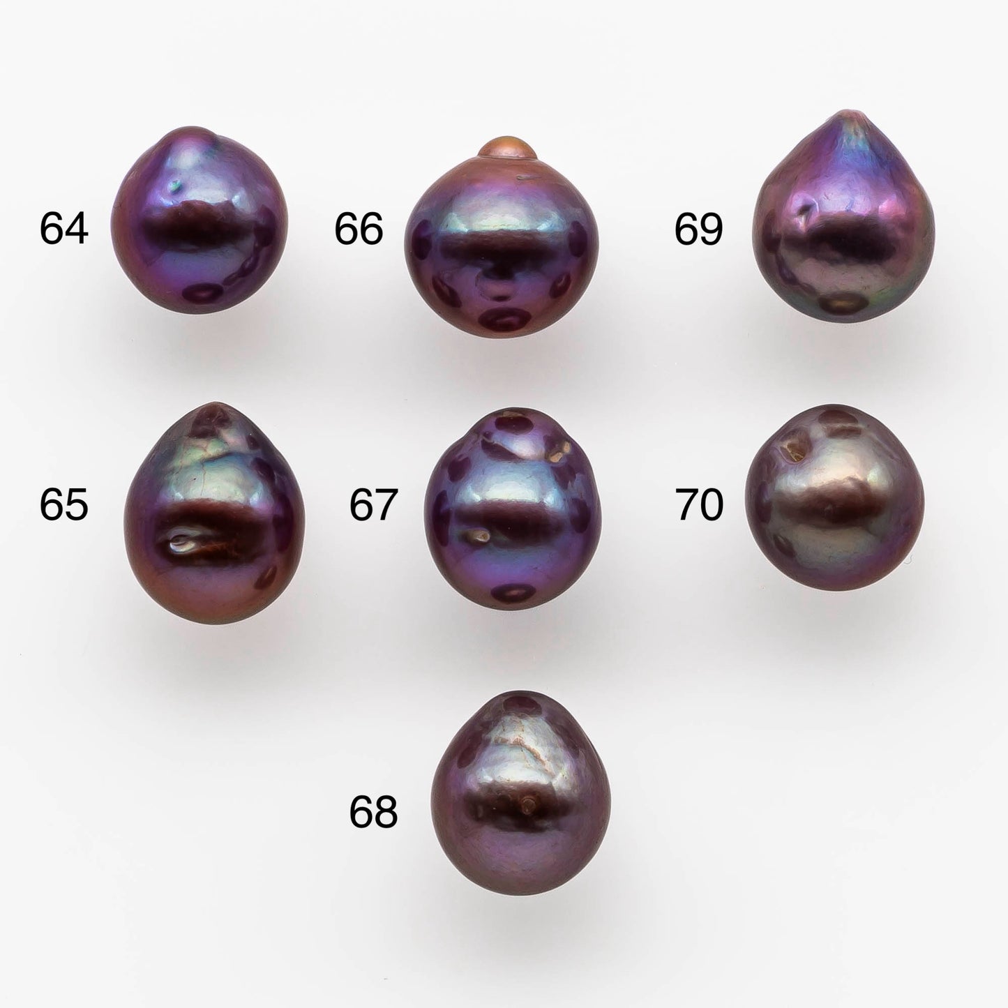 11-12mm Edison Pearl Drop with Blemishes, Amazing Luster and All Natural Color in Undrilled or Large Hole, SKU # 1806EP