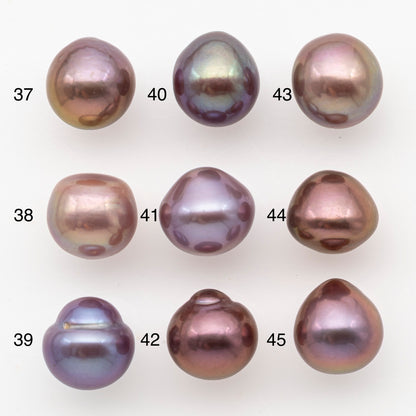 11-12mm Loose Edison Pearl, Freshwater Pearl in Natural Colors with High Luster, Single Pice for Jewelry Making, No Hole, SKU # 2996EP