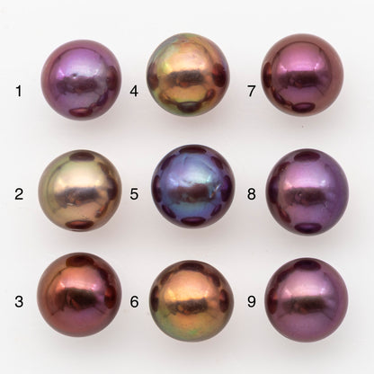 11-12mm Loose Edison Pearl, Freshwater Pearl in Natural Colors with High Luster, Single Pice for Jewelry Making, No Hole, SKU # 2997EP
