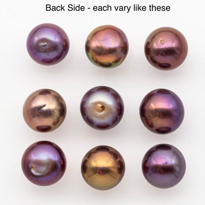 11-12mm Loose Edison Pearl, Freshwater Pearl in Natural Colors with High Luster, Single Pice for Jewelry Making, No Hole, SKU # 2997EP