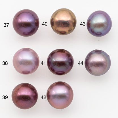 11-12mm Loose Edison Pearl, Freshwater Pearl in Natural Colors with High Luster, Single Pice for Jewelry Making, No Hole, SKU # 2998EP