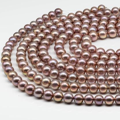 11-14mm Freshwater Edison Pearl in Full Strand with Nice Luster in Natural Color for Making Jewelry or Beading, SKU # 1841EP